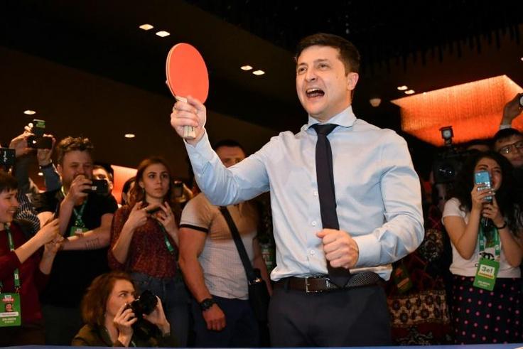 Actor and comedian Volodymyr Zelensky, frontrunner in Ukraine's presidential election, is well-known and popular in Russia