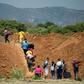 Venezuelans cross from their country through "trochas" -- illegal trails -- near the Simon Bolivar International Bridge into Colombia