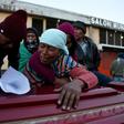 Relatives of one of the victims of a deadly hit-and-run accident in Guatemala's western Nahuala municipality
