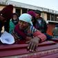 Relatives of one of the victims of a deadly hit-and-run accident in Guatemala's western Nahuala municipality