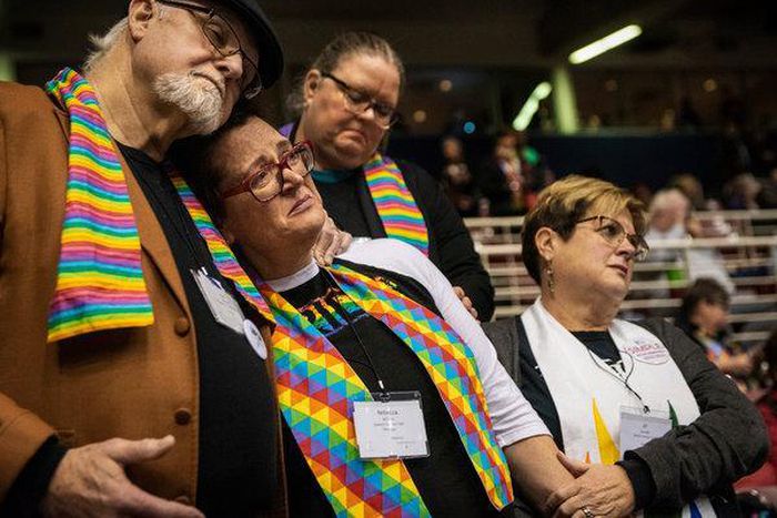 United Methodists tighten ban on same-sex marriage and gay clergy