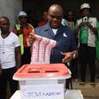 Nyesom Wike voting during the Governorship and State Houses of Assembly elections at Ward (PremiumTimes)