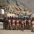 Four years of war have pitted Huthi rebels against a Saudi-led coalition which includes these Yemeni soldiers loyal to the government