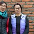 Furdiki Sherpa and Nima Doma Sherpa hail from the Himalayan people revered for their skill at high altitudes as climbing guides, but as it is traditionally a male domain neither dreamed of reaching Everest themselves -- until now