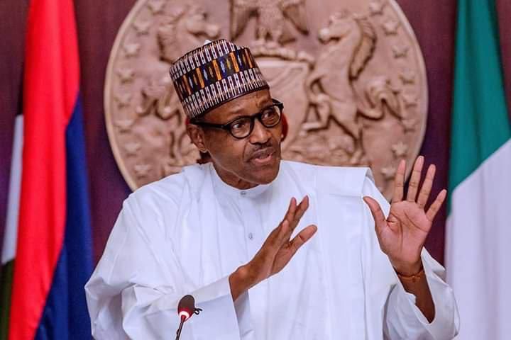 President Muhammadu Buhari [Twitter/@BashirAhmaad]