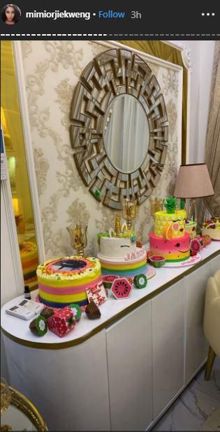 Mimi Orjiekwe and Chalres Billions; daughter celebrated her birthday over the weekend [Instagram/MimiOrjiekweNg]