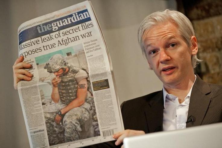 Julian Assange in 2010, when WikiLeaks stunned the United States by publishing tens of thousands of secret files on the US war in Afghanistan
