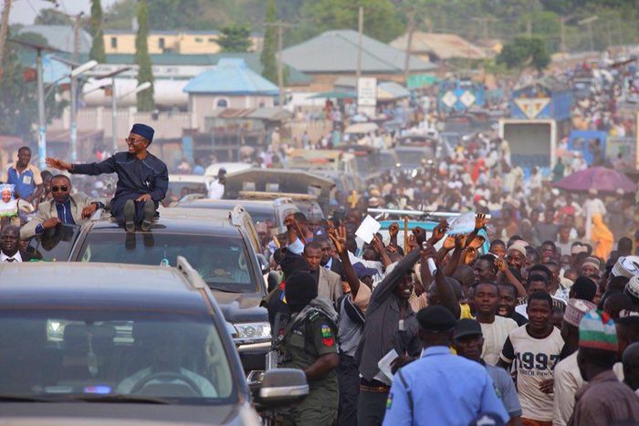 Kaduna State El-Rufai in campaign mode