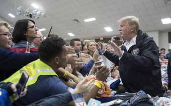 Trump Surveys Tornado Damage in Alabama