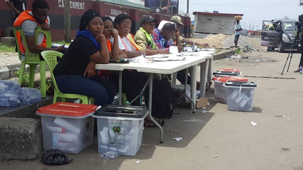 low turnout of voters INEC
