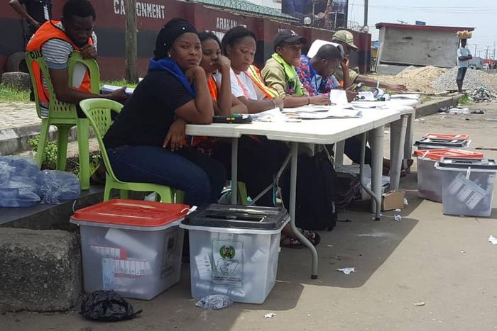 low turnout of voters INEC