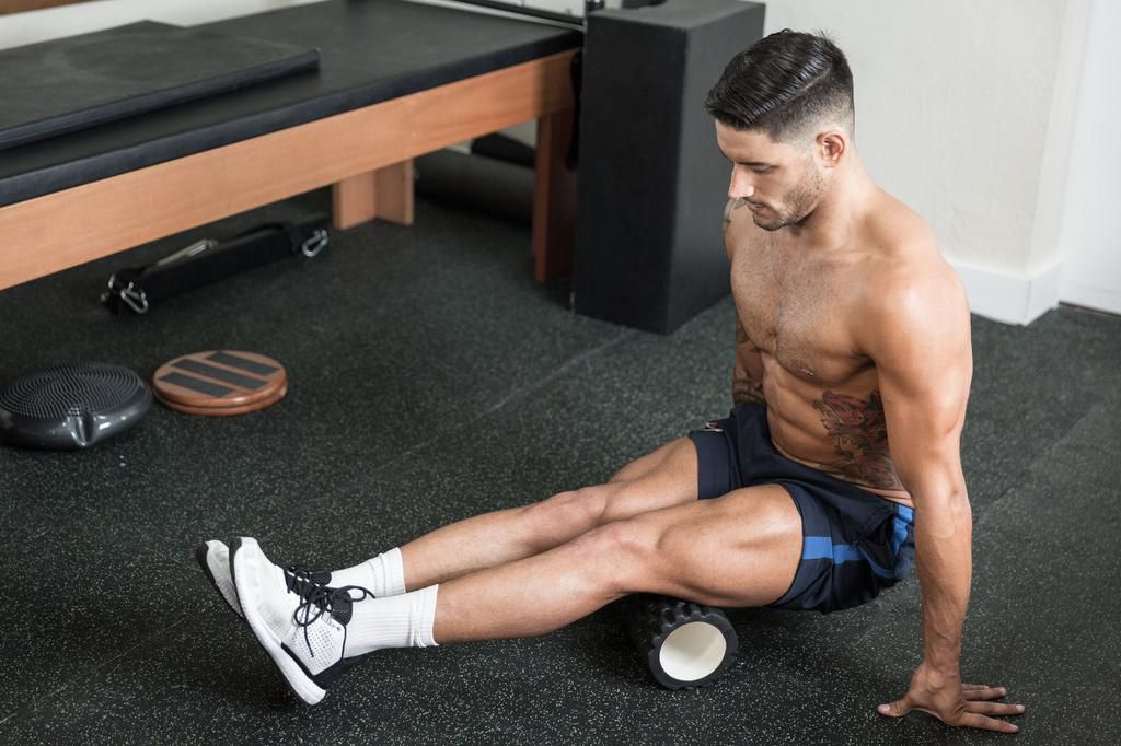 Athlete doing Physiotherapy exercise