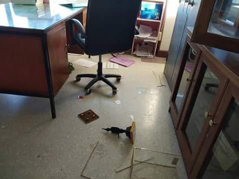The monkeys ransacked teachers room and classrooms