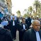 Algerian lawyers protesting Monday against President Abdelaziz Bouteflika's bid for a fifth term in office