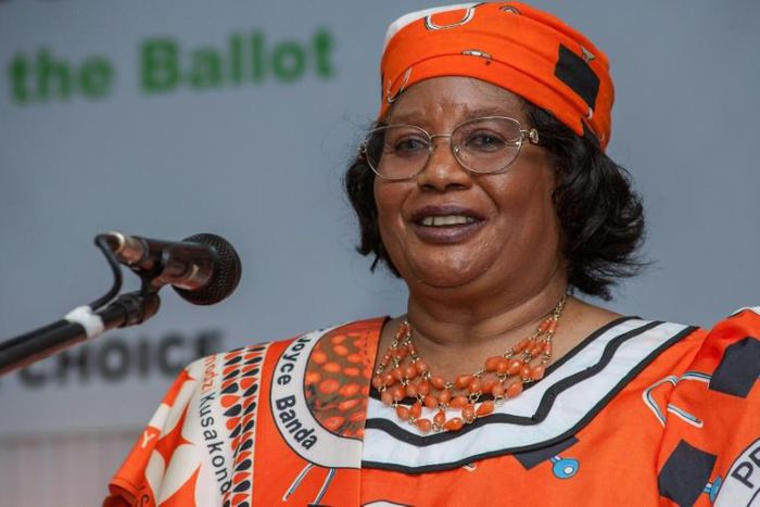 Joyce Banda served as Malawi's president between 2012 and 2014
