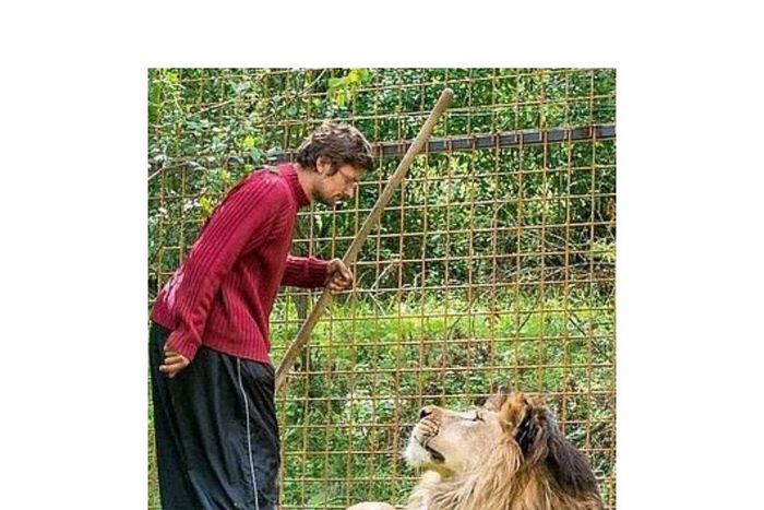 Breeder mauled to death by his pet lion