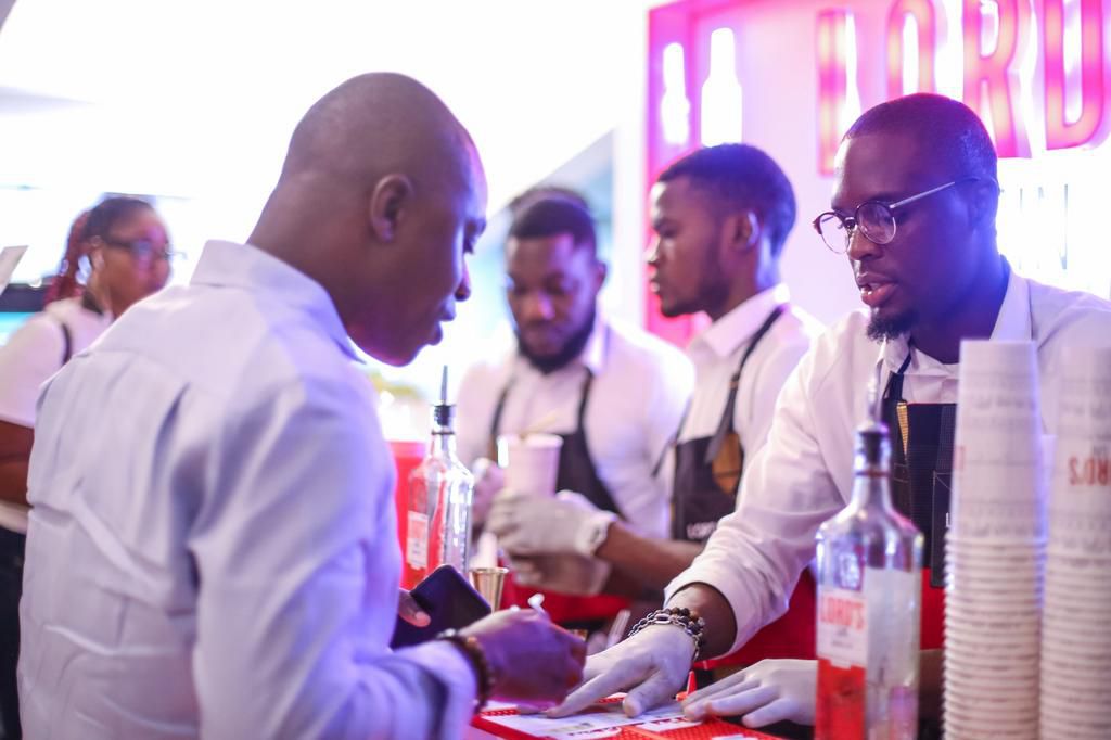-Fun moments with Lord's Dry Gin at Trace Live