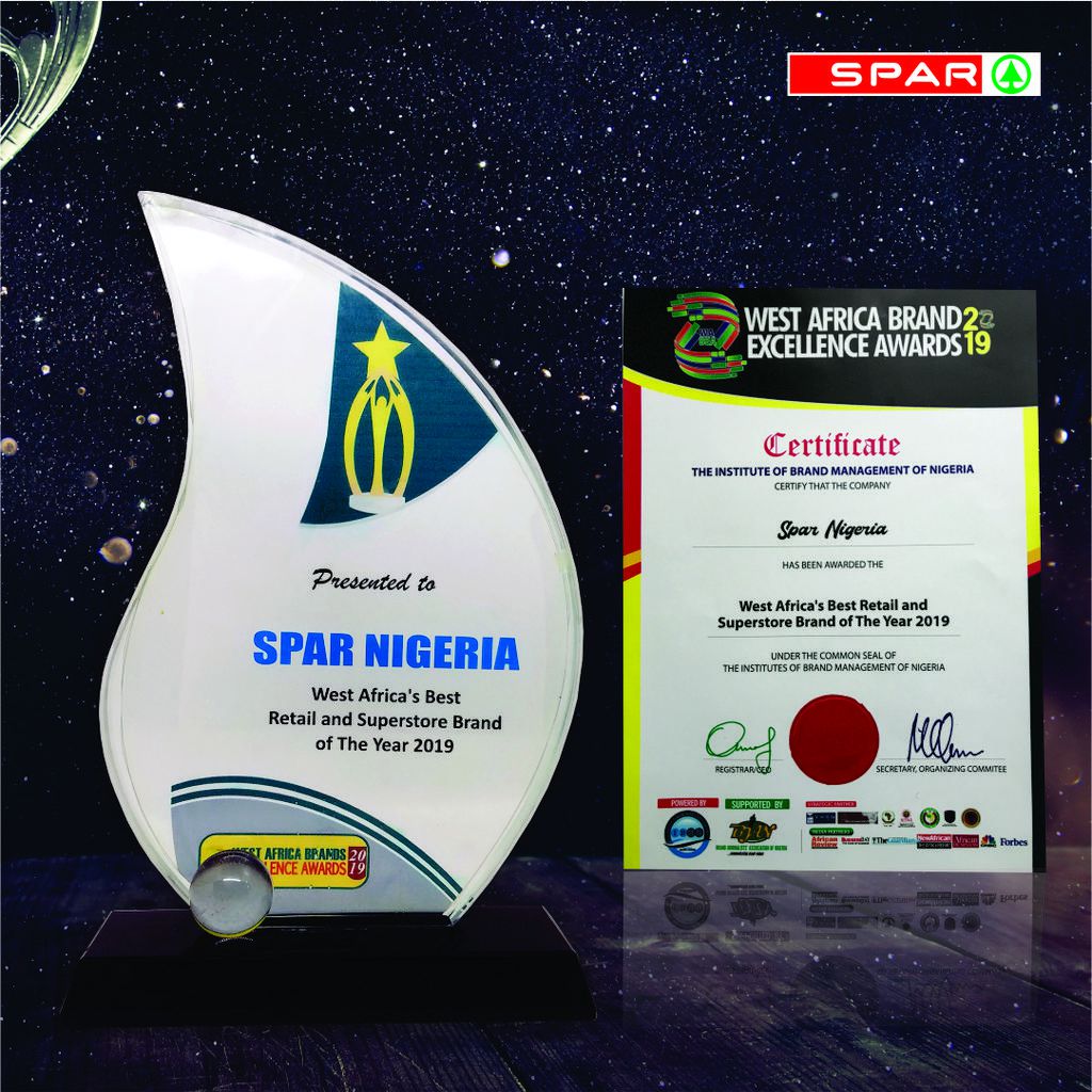 SPAR wins 2019 best retail and superstore brand