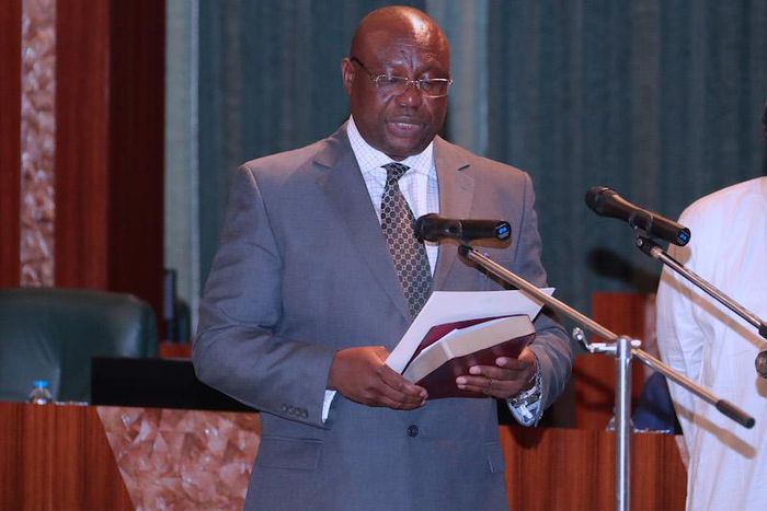 Mr Festus Okoye, National Commissioner and Chairman, Information and Voter Education Committee, INEC has said the commission will not join issues with the Peoples' Democratic Party (PDP) on matters pending before the Election Petition Tribunal [thebrid...