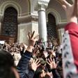 Algerian students demonstrate in the capital Algiers on March 5, 2019 against their ailing president's bid for a fifth term