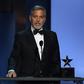Actor and activist George Clooney, seen here in 2018, says that the toppling of Sudan's veteran leader Omar al-Bashir is not sufficient