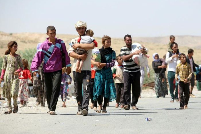 The Yazidi community, mainly found in northern Iraq, were forced to flee when IS attacked them, destroying their ancient way of life and culture