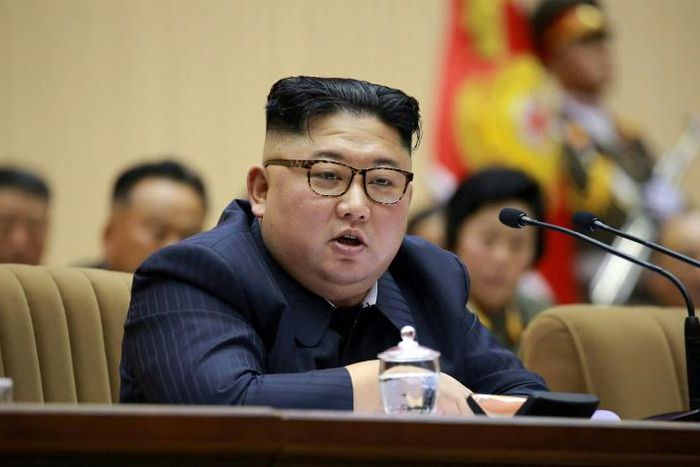 North Korean leader Kim Jong Un, whose regime the group which raided Pyongyang's embassy in Spain wants to bring down