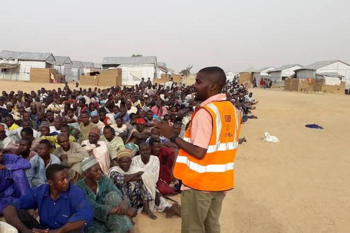 A cross section of Jakana community members evacuated by the military in Borno [nan]