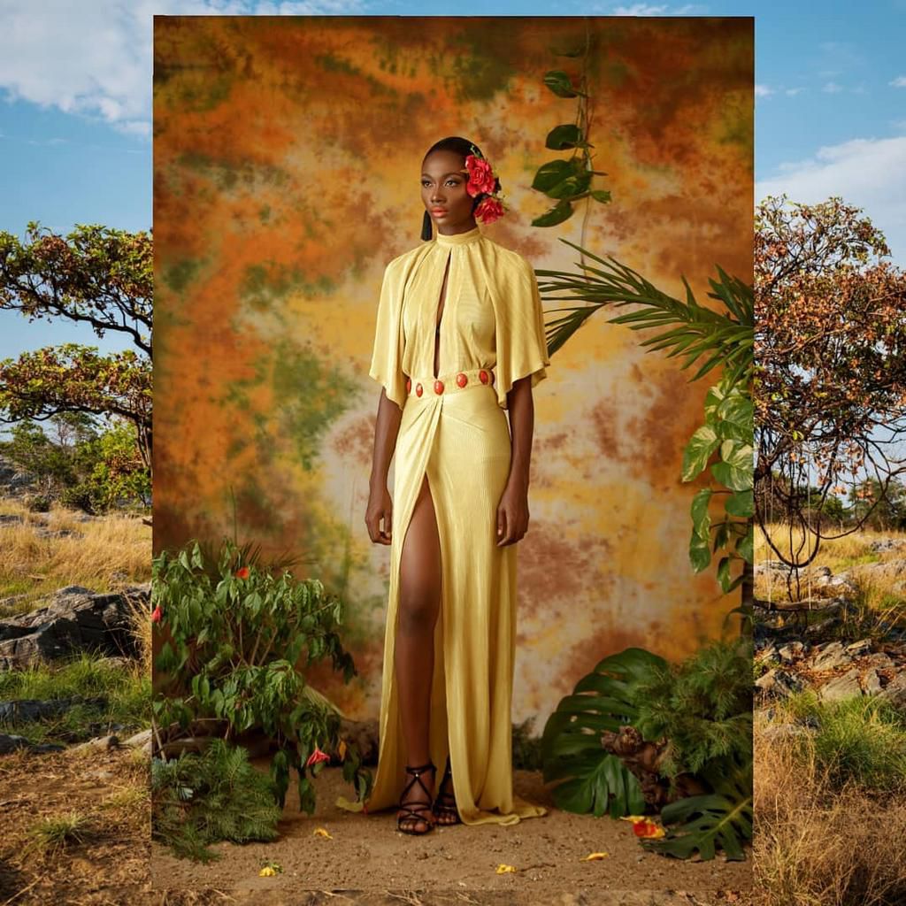 Ejiro Amos Tafiri's new 'Birds of Paradise' collection is where design and nature converge