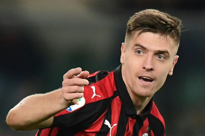 Polish forward Krzysztof Piatek has scored eight goals in nine matches for AC Milan
