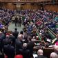 A packed parliament helds a series of vote on Brexit proposals