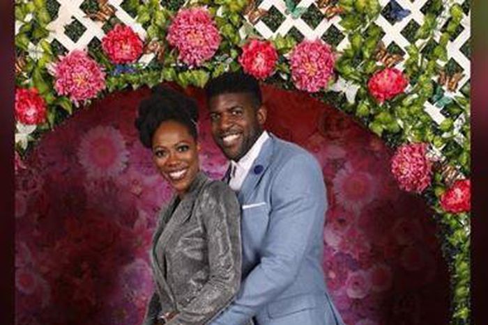 Yvonne Orji and her former boyfriend, Emmanuel Acho [Instagram/YvonneOrji