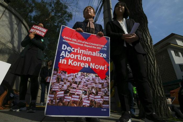 According to campaigners, abortion has been commonplace in South Korea and it has unfairly targeted mostly young, unwed women