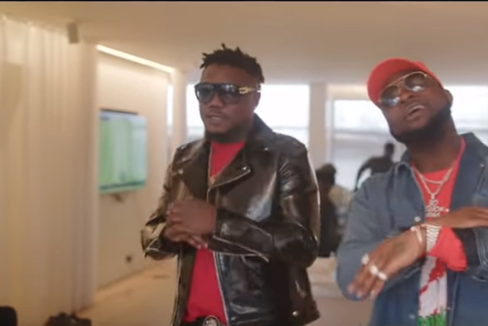 CDQ and Davido in 'Entertainer' [Youtube/CDQ]