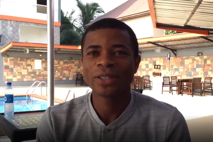 Ikouwen Udoh [Twitter/Super Eagles]