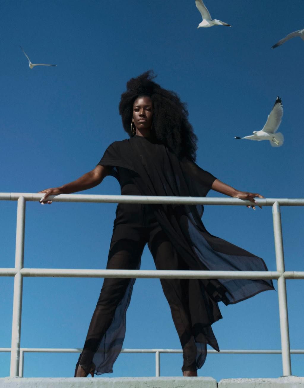 Brand Guru Bozoma Saint John is a melanin goddess in her The Porter Edit editorial [Credit: The Porter Edit]