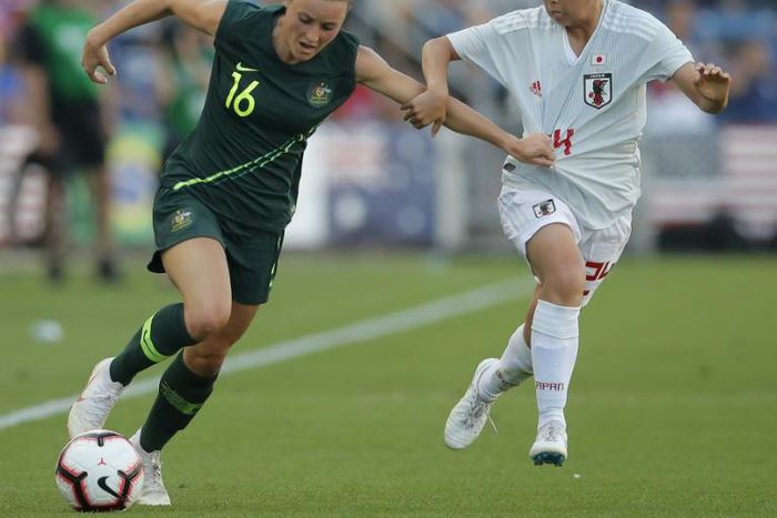 Australia's Hayley Raso has battled back to fitness after breaking her back.