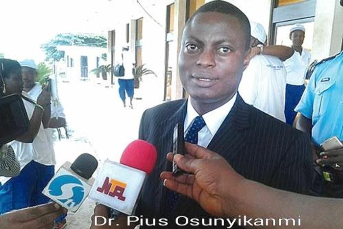 Director-General, Nigeria's Directorate of Technical Aid Corps, Pius Osunyinkami (Ondo Youths)