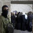 The Israeli army regularly escorts groups of Jewish pilgrims to the Joseph's Tomb religious site close to the Palestinian city of Nablus
