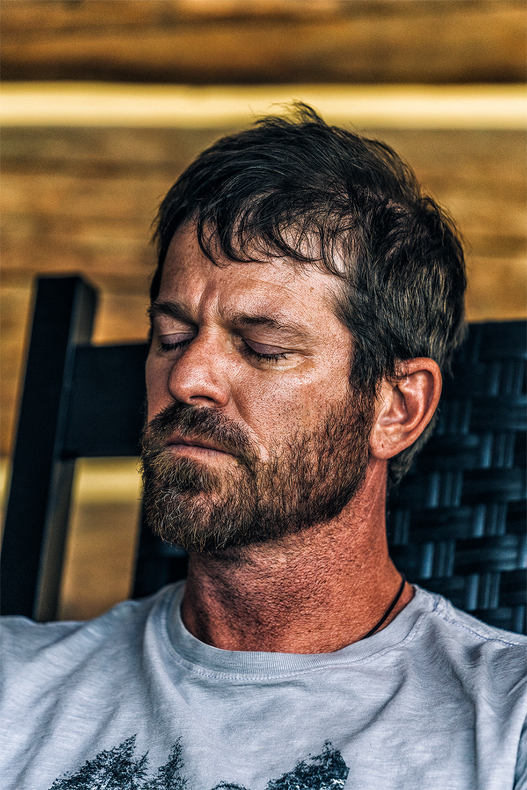 Chris Berman, 42, is a facilities manager of a food co-op in Bozeman, Montana.