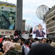 Syrians protest in the northern city of Aleppo against the US decision to recognise Israel's sovereignty over the Golan Heights