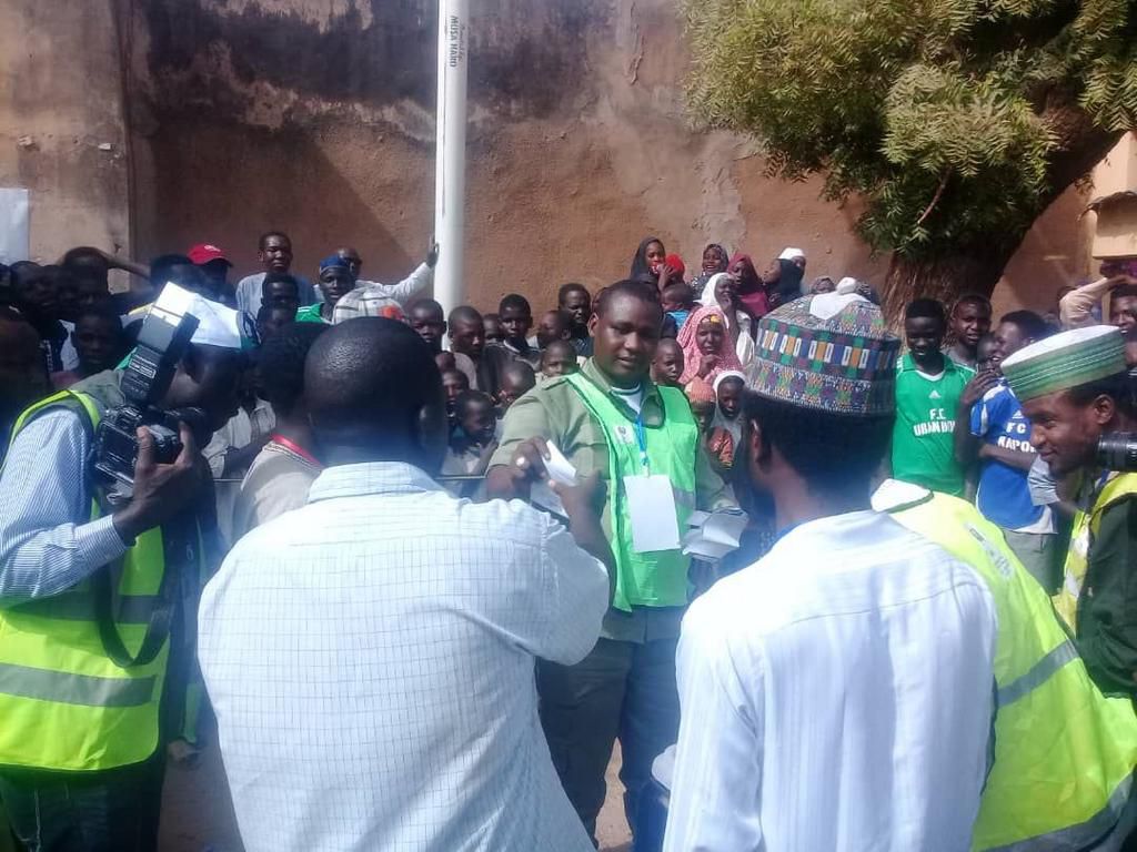 Collation of results at a Polling Unit INEC