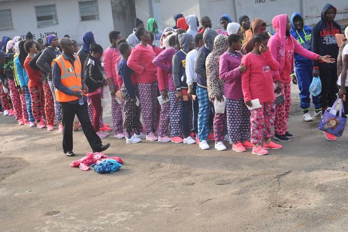 An illustrative photo of Nigerians returning from Libya [dailypost]