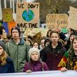 Swedish climate activist Greta Thunberg (centre) should get this year's Nobel Peace Prize, Norwegian lawmakers say