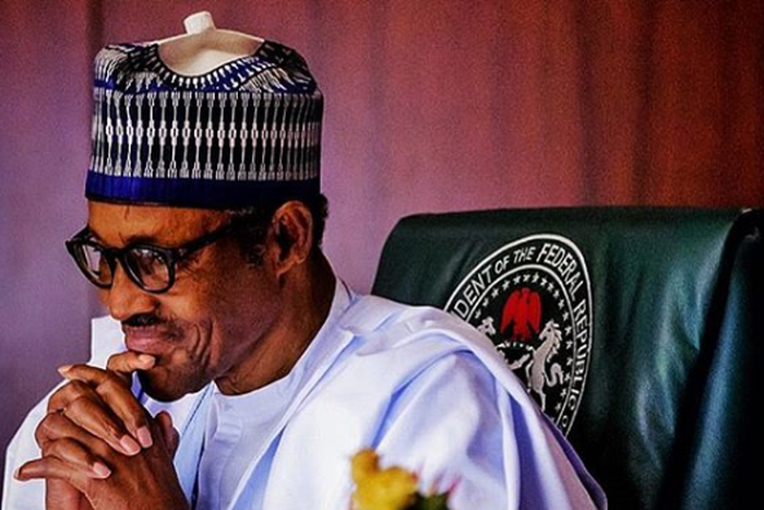 President Muhammadu Buhari [Twitter/@BashirAhmaad]