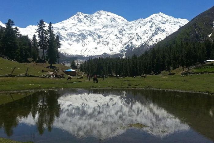 The Nanga Parbat is the world's ninth-highest peak