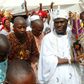 Ooni of Ife Oba Enitan Ogunwusi after receiving the AARE Crown from the Olojudo of Ido land (TheNation)