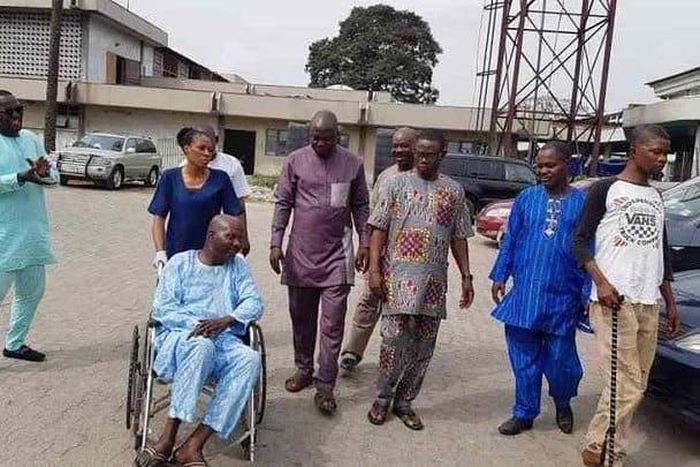 Baba Suwe is expected to continue on a medical trip abroad to get further treatment after getting discharged from the Lagos University Teaching Hospital (LUTH). [Instagram/realyomifabiyi]