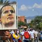 Venezuelans turn out in Caracas to await the return of opposition leader Juan Guaido