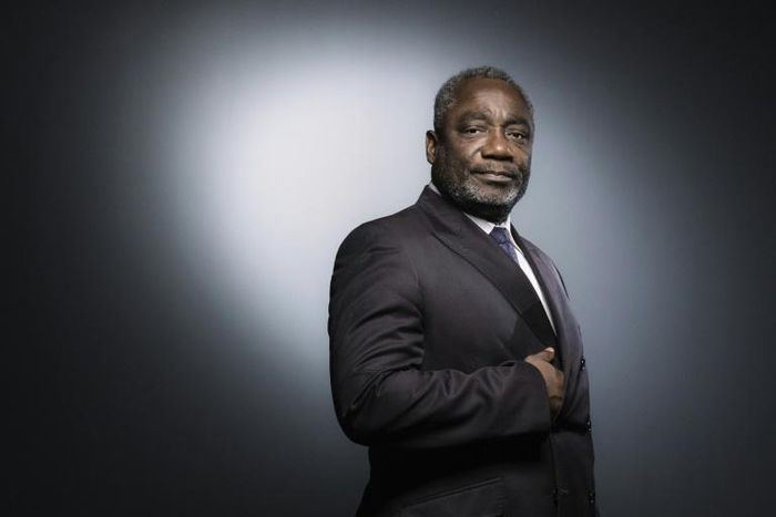 French former spy Daniel Forestier and another ex-agent were charged last year in connection with a plot to murder exiled General Ferdinand Mbaou (pictured)